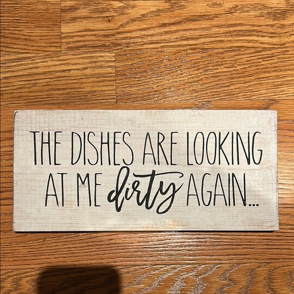 Funny Kitchen Wall Sign - Picture 1 of 4